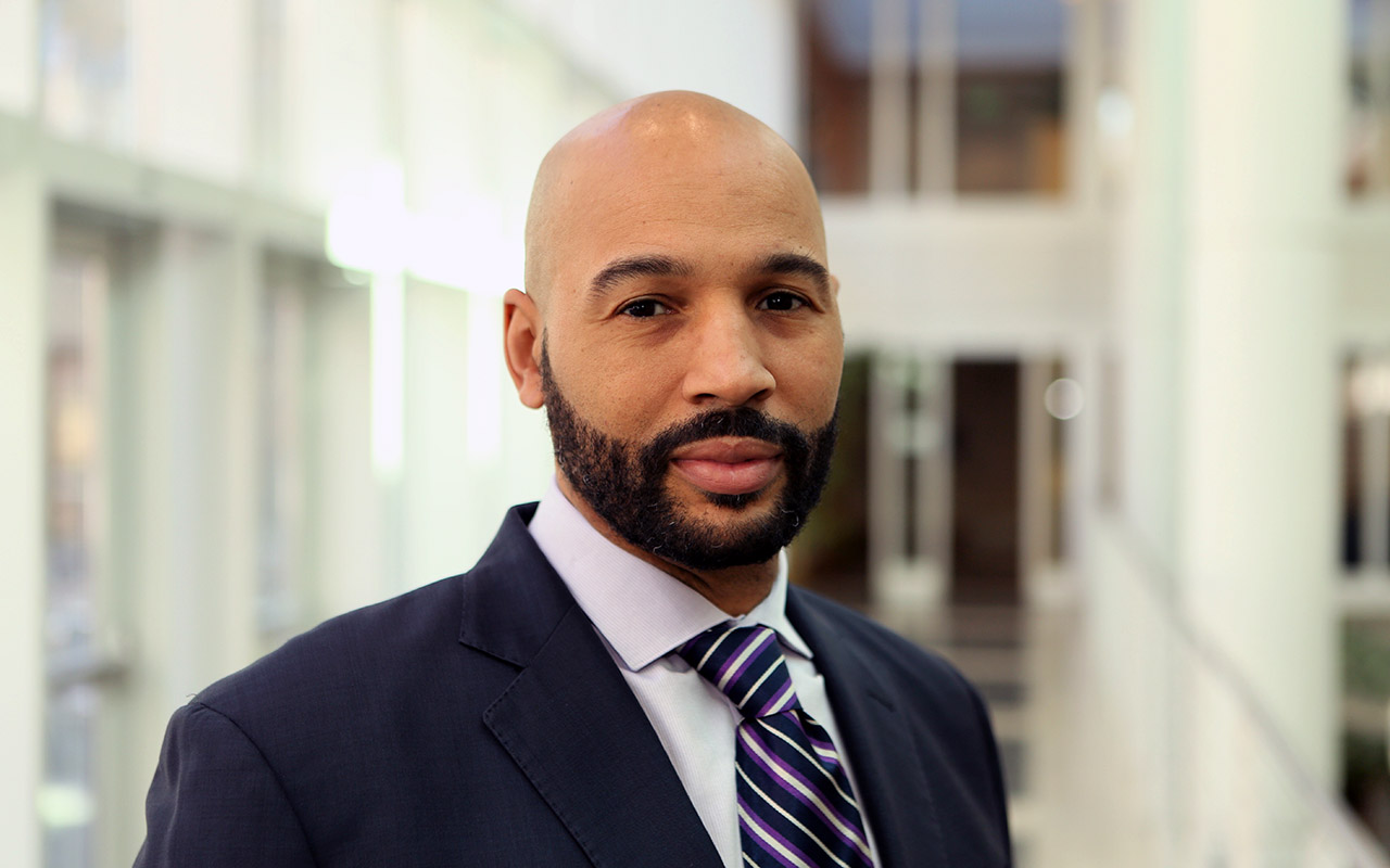 headshot of Duke business professor, Christopher Eaglin